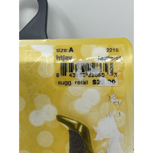 STAR by Spanx Size A Shaping Tights Black Heathered - Picture 2 of 5